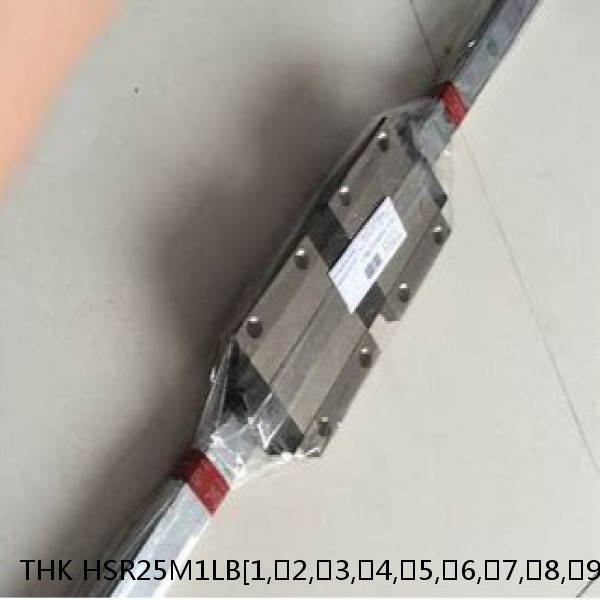 HSR25M1LB[1,​2,​3,​4,​5,​6,​7,​8,​9]C[0,​1]+[116-1500/1]L THK High Temperature Linear Guide Accuracy and Preload Selectable HSR-M1 Series