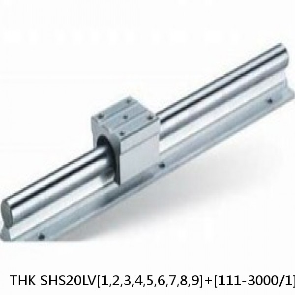 SHS20LV[1,2,3,4,5,6,7,8,9]+[111-3000/1]L[H,P,SP,UP] THK Linear Guide Standard Accuracy and Preload Selectable SHS Series
