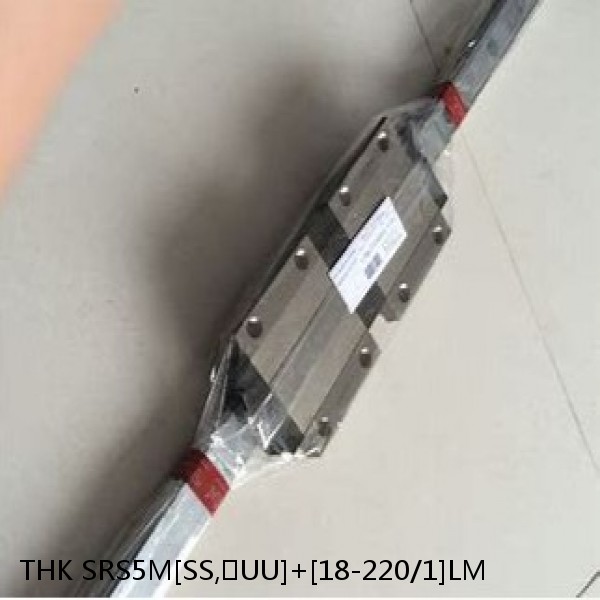 SRS5M[SS,​UU]+[18-220/1]LM THK Miniature Linear Guide Caged Ball SRS Series