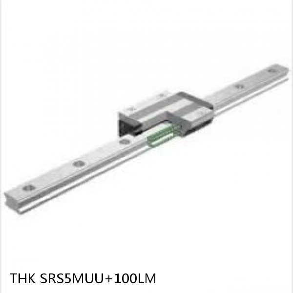 SRS5MUU+100LM THK Miniature Linear Guide Stocked Sizes Standard and Wide Standard Grade SRS Series