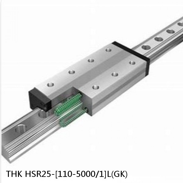 HSR25-[110-5000/1]L(GK) THK Linear Guide (Rail Only) Standard Grade Interchangeable HSR Series