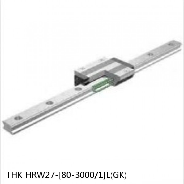HRW27-[80-3000/1]L(GK) THK Wide Rail Linear Guide (Rail Only) Interchangeable HRW Series