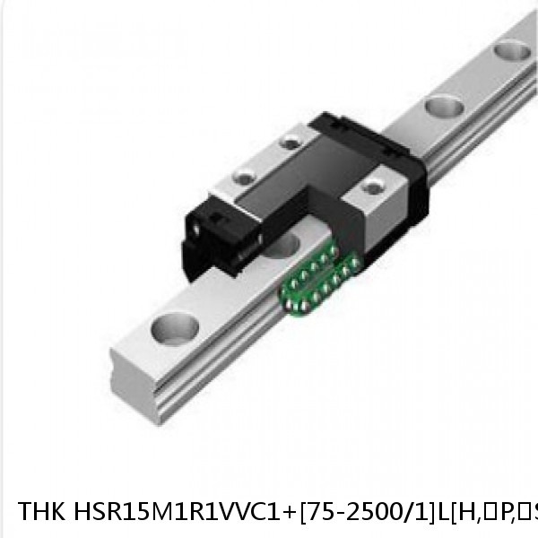 HSR15M1R1VVC1+[75-2500/1]L[H,​P,​SP,​UP] THK Medium to Low Vacuum Linear Guide Accuracy and Preload Selectable HSR-M1VV Series