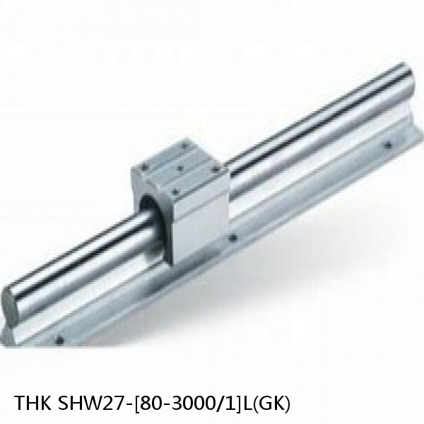 SHW27-[80-3000/1]L(GK) THK Caged Ball Wide Rail Linear Guide (Rail Only) Interchangeable SHW Series