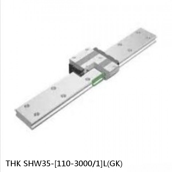 SHW35-[110-3000/1]L(GK) THK Caged Ball Wide Rail Linear Guide (Rail Only) Interchangeable SHW Series