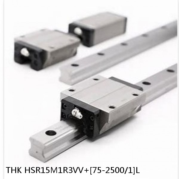 HSR15M1R3VV+[75-2500/1]L THK Medium to Low Vacuum Linear Guide Accuracy and Preload Selectable HSR-M1VV Series