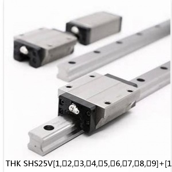 SHS25V[1,​2,​3,​4,​5,​6,​7,​8,​9]+[105-3000/1]L[H,​P,​SP,​UP] THK Linear Guide Standard Accuracy and Preload Selectable SHS Series