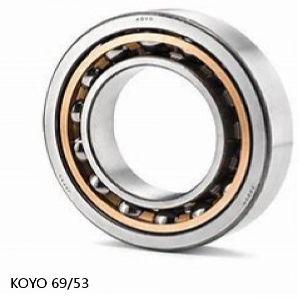 69/53 KOYO Single-row deep groove ball bearings