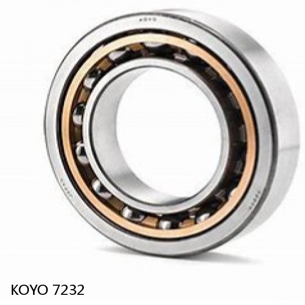 7232 KOYO Single-row, matched pair angular contact ball bearings