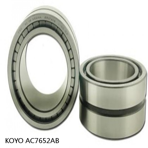 AC7652AB KOYO Single-row, matched pair angular contact ball bearings