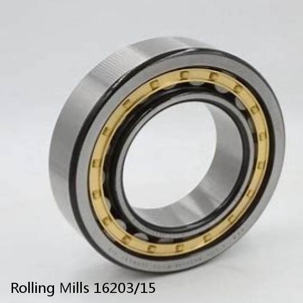 16203/15 Rolling Mills BEARINGS FOR METRIC AND INCH SHAFT SIZES