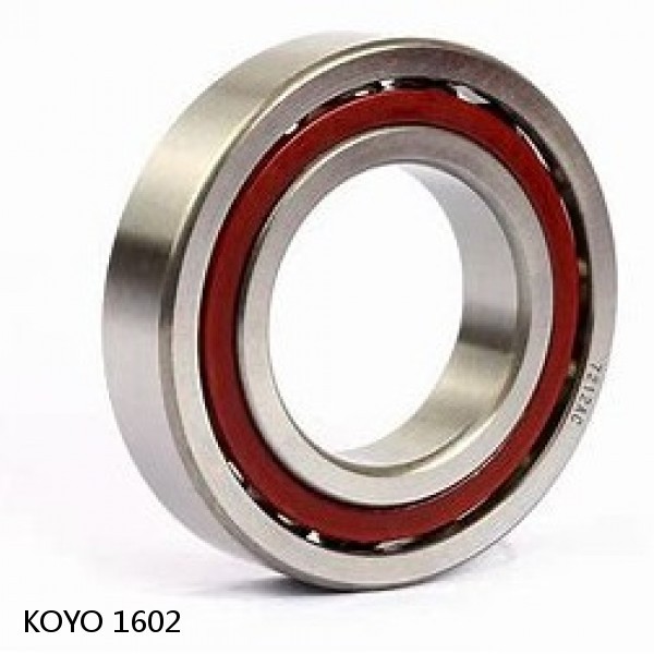 1602 KOYO Single-row deep groove ball bearings