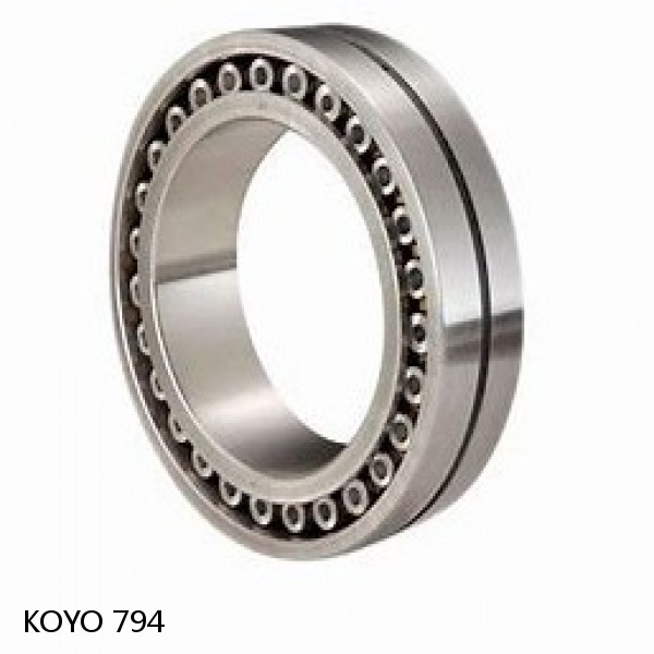 794 KOYO Single-row, matched pair angular contact ball bearings