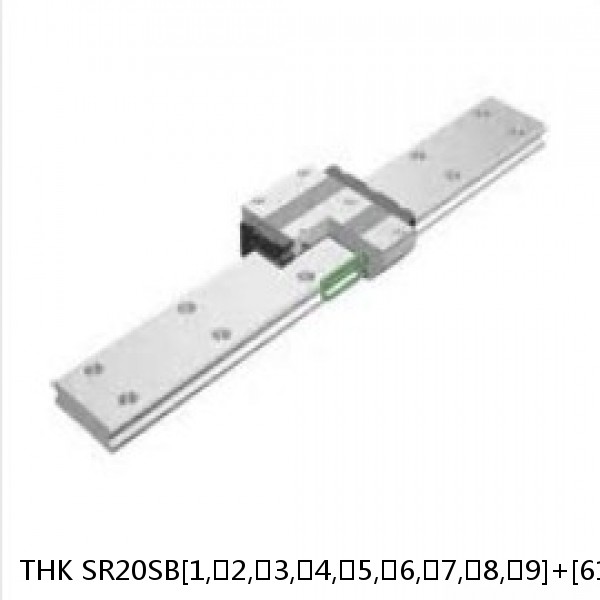 SR20SB[1,​2,​3,​4,​5,​6,​7,​8,​9]+[61-3000/1]L THK Radial Load Linear Guide Accuracy and Preload Selectable SR Series