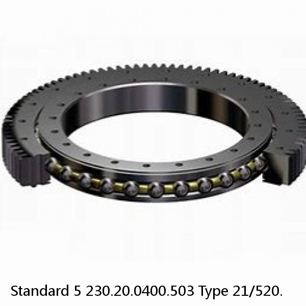 230.20.0400.503 Type 21/520. Standard 5 Slewing Ring Bearings