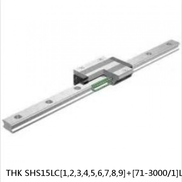 SHS15LC[1,2,3,4,5,6,7,8,9]+[71-3000/1]L THK Linear Guide Standard Accuracy and Preload Selectable SHS Series