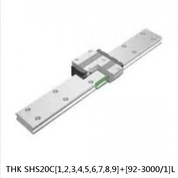 SHS20C[1,2,3,4,5,6,7,8,9]+[92-3000/1]L THK Linear Guide Standard Accuracy and Preload Selectable SHS Series