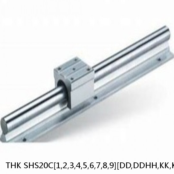 SHS20C[1,2,3,4,5,6,7,8,9][DD,DDHH,KK,KKHH,SS,SSHH,UU,ZZ,ZZHH]C[0,1]+[92-3000/1]L THK Linear Guide Standard Accuracy and Preload Selectable SHS Series