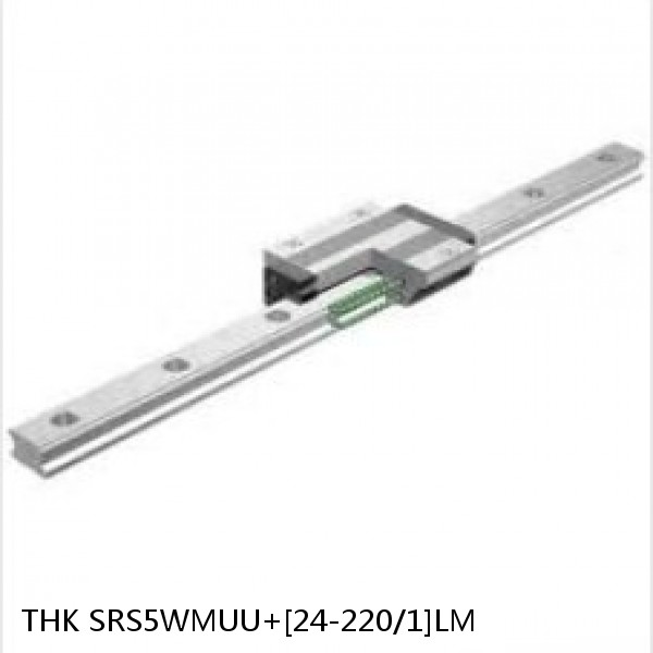 SRS5WMUU+[24-220/1]LM THK Miniature Linear Guide Caged Ball SRS Series