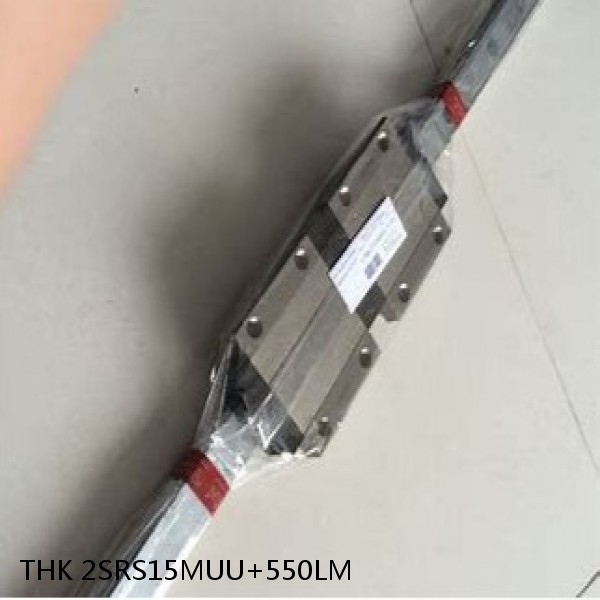 2SRS15MUU+550LM THK Miniature Linear Guide Stocked Sizes Standard and Wide Standard Grade SRS Series