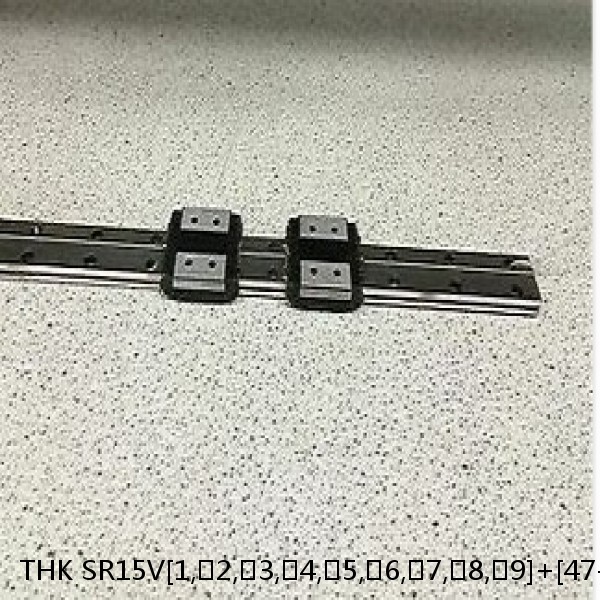 SR15V[1,​2,​3,​4,​5,​6,​7,​8,​9]+[47-3000/1]L THK Radial Load Linear Guide Accuracy and Preload Selectable SR Series