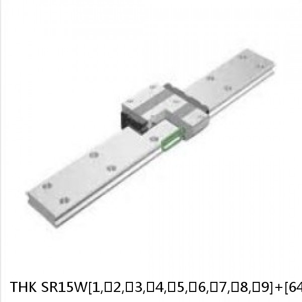 SR15W[1,​2,​3,​4,​5,​6,​7,​8,​9]+[64-3000/1]L[H,​P,​SP,​UP] THK Radial Load Linear Guide Accuracy and Preload Selectable SR Series