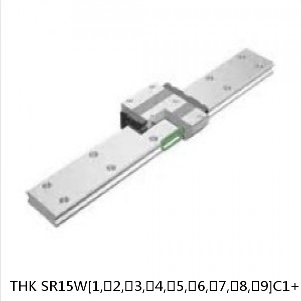 SR15W[1,​2,​3,​4,​5,​6,​7,​8,​9]C1+[64-3000/1]L THK Radial Load Linear Guide Accuracy and Preload Selectable SR Series