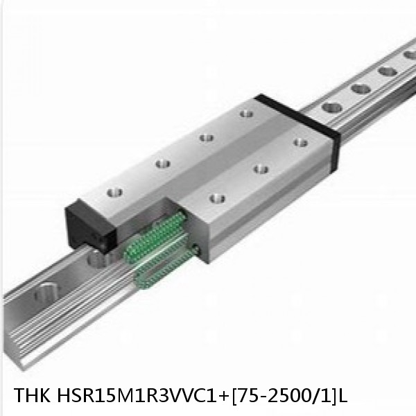 HSR15M1R3VVC1+[75-2500/1]L THK Medium to Low Vacuum Linear Guide Accuracy and Preload Selectable HSR-M1VV Series