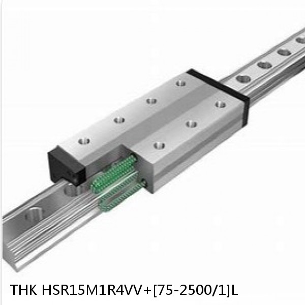 HSR15M1R4VV+[75-2500/1]L THK Medium to Low Vacuum Linear Guide Accuracy and Preload Selectable HSR-M1VV Series