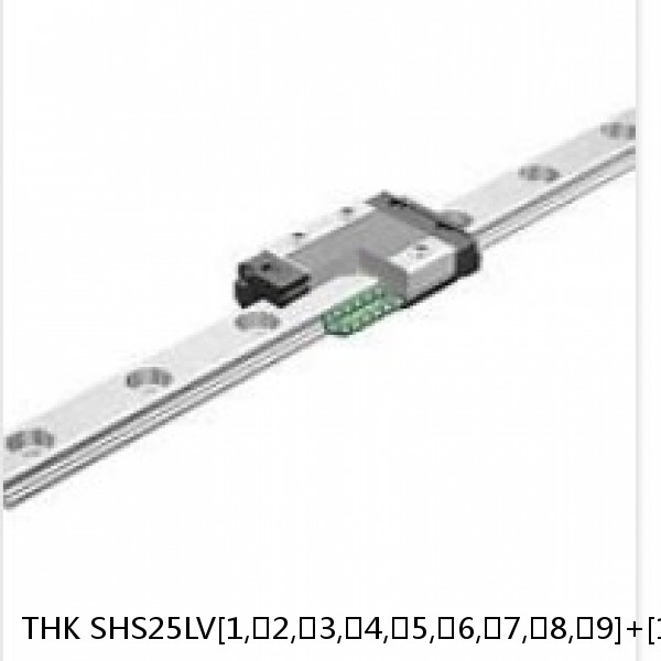 SHS25LV[1,​2,​3,​4,​5,​6,​7,​8,​9]+[122-3000/1]L[H,​P,​SP,​UP] THK Linear Guide Standard Accuracy and Preload Selectable SHS Series