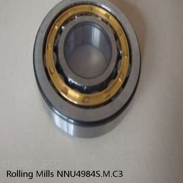 NNU4984S.M.C3 Rolling Mills Sealed spherical roller bearings continuous casting plants