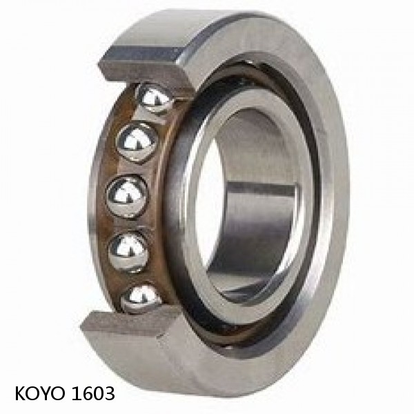 1603 KOYO Single-row deep groove ball bearings