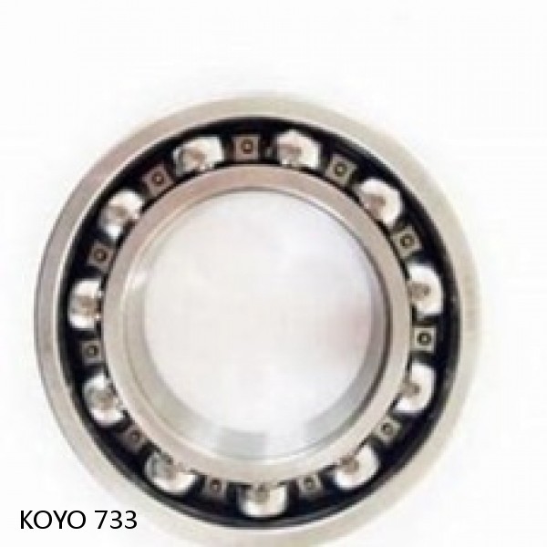 733 KOYO Single-row, matched pair angular contact ball bearings