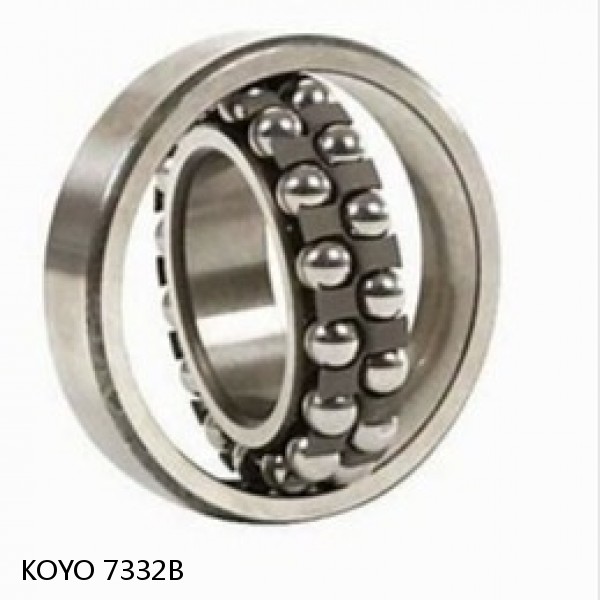 7332B KOYO Single-row, matched pair angular contact ball bearings