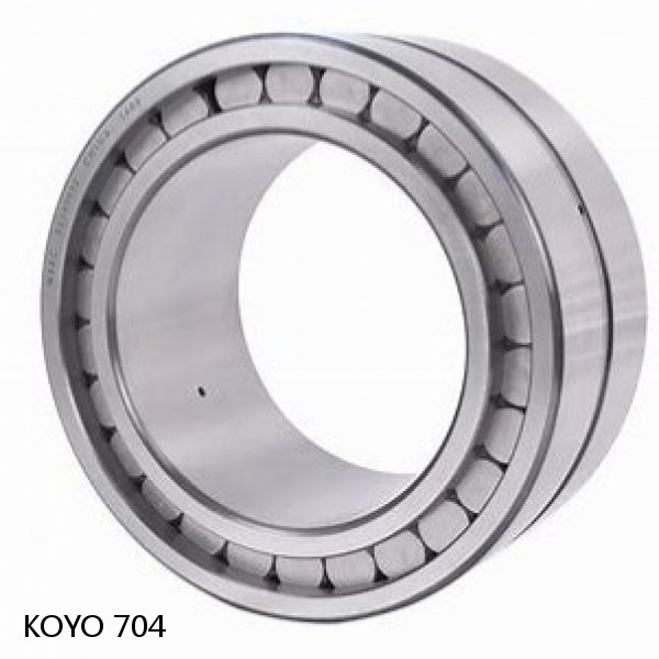 704 KOYO Single-row, matched pair angular contact ball bearings